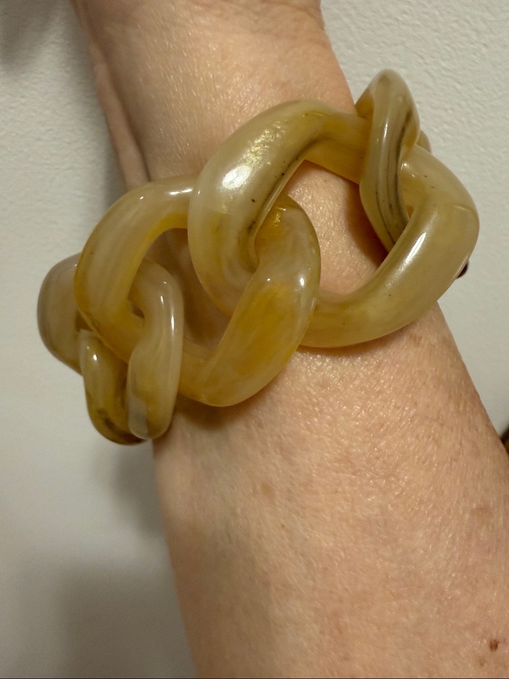Vintage Angela Caputi Chunky Link Bracelet - Picture 3 of 4